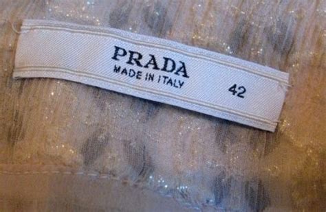 authentic prada label clothing